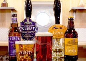 We've got familiar and perhaps not so familiar beers and ciders from Bath Ales, Fuller's, Greene King, Guinness, Hook Norton, Marston's, Moreland, Ruddles, and Britain's oldest brewer Shepherd Neame. We also have a range of beers from Colgan's Brewery right here on the Côte d'Azur.