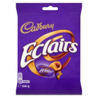 Cadbury Eclairs Classic Chocolate Bag 130g