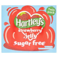 Hartley's Strawberry Flavour Jelly Sugar Free Twin Pack 23g