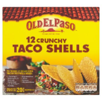 Old El Paso Crunchy Taco Shells x12 156g