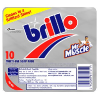 Brillo Multi-Use Soap Pads 10 per pack