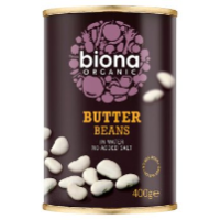 Biona Organic Butter Beans In Water 400g