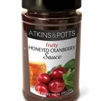 Atkins & Potts Honeyed Cranberry Sauce 225g