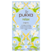 Pukka Organic Relax 20 Herbal Tea Sachets 40g)