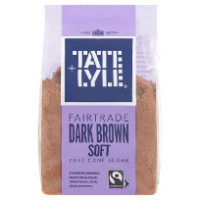 Tate & Lyle Sugars Fairtrade Cane Sugar Dark Brown Soft Sugar 500g