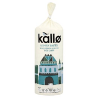 Kallo Lightly Salted Low Fat Rice Cakes 130g