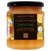 Co-op Irresistible All Butter Recipe Lemon Curd 320g