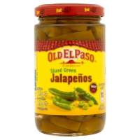 Old El Paso Sliced Green Jalapenos 215g