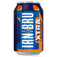 IRN-BRU Xtra No Sugar 330ml Can,