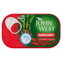 John West Sardines in Tomato Sauce 120g