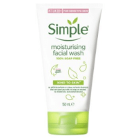 Simple Moisturising Facial Wash Gel 150 ml