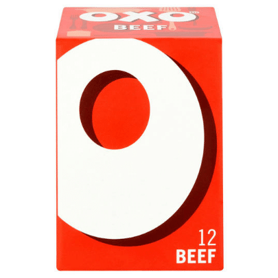 Packaging pack carton box food oxo stock cubes ingredients beef hi-res stock  photography and images - Alamy