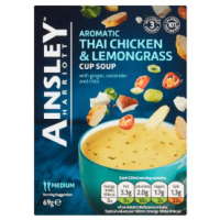 Ainsley Harriott Aromatic Thai Chicken & Lemongrass Cup Soup 69g