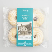 BURT'S 4 Viennese Mince Pies 250g