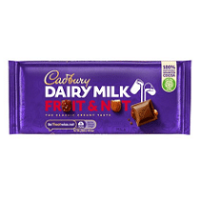 Cadbury Dairy Milk Fruit & Nut Chocolate Bar 110G