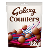 Galaxy Counters Chocolate Pouch 122G