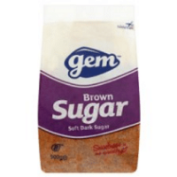 Gem Soft Dark Brown Sugar 500G