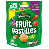 Rowntree's Fruit Pastilles Vegan Pouch (114 g)