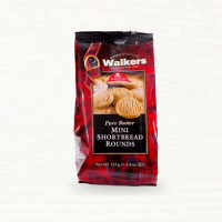 Mini Bag Shortbread Rounds 125g